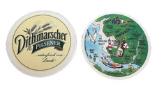 Bierdeckel - kim-cartoon - Dithmarscher Pilsener - Bierfilz Untersetzer unben.