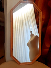 Wandspiegel 80 x 40 cm, Vollholzrahmen aus Echtholz, Abholung oder Versand