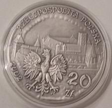 20 Zl Polen 2002 Marienburg Malbork Deutscher Orden Silber mit Keramik