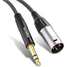 Klinke 63 TRS auf XLR Kabel 1M