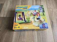 PLAYMOBIL 123 71157 Spielplatz, Lernspielzeug & Motorikspielzeug  Kleinkinder