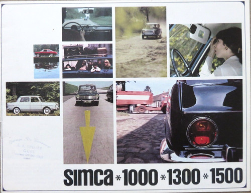 Simca 1000 1300 - 1500, nl