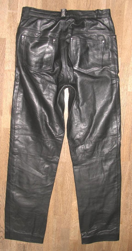 Dakota lederjeans biker - dakota, /