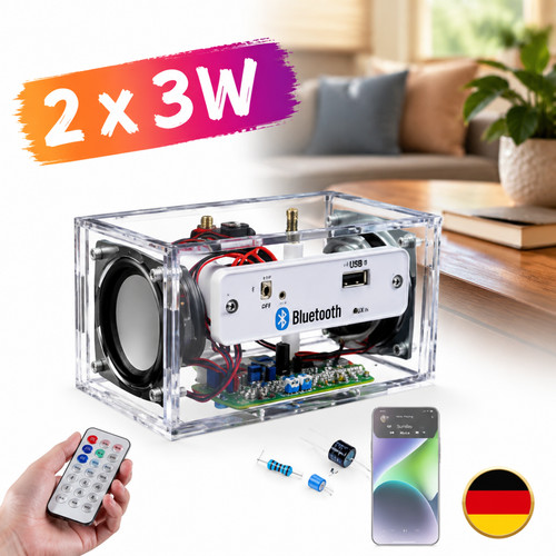 Bausatz bluetooth lautsprecher - bausatz, bluetooth-lautsprecher
