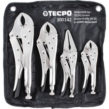 4x GRIPZANGE ZANGEN-SET SCHWEIßER-ZANGE LANGBECKZANGE KLEMMZANGE FESTSTELLZANGE