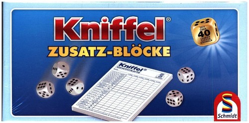 Kniffelblock 600 spiele - kniffelblock,