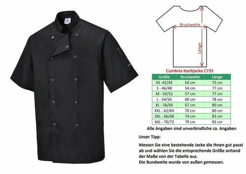 Kochjacke bäckerjacke - kochjacke,