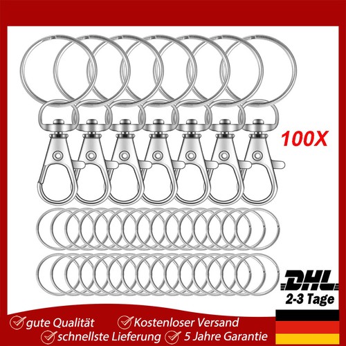 100x schlüsselringe - 100x,