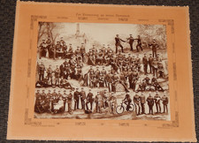 Grosses Reservistenbild  1. Comp 5. Inf. Rg. 95 - 97  Gesamtgröße ca. 50 x 40 cm