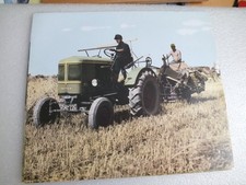 Konvolut - DEUTZ - FAHR - Traktoren - Große Bilder - 30 cm x 25 cm