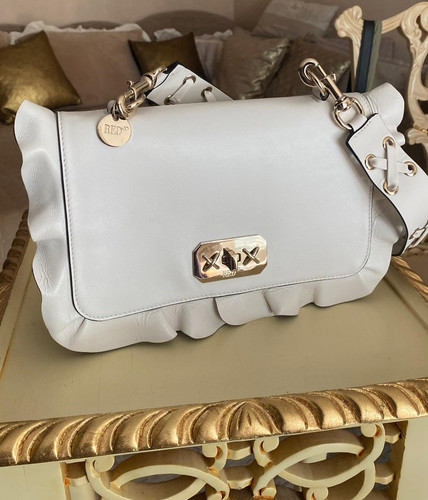 Red valentino leder tasche - red,