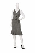 20er Outfit Weste Und Rock