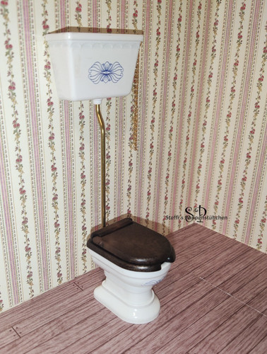 Toilette mit hochkasten - mit,