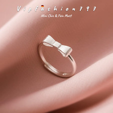 Damen Ring Schleife Matt Fein