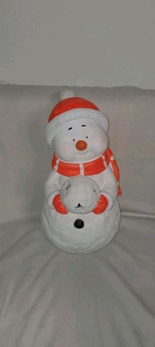 Große schneemannfigur 40cm - große,