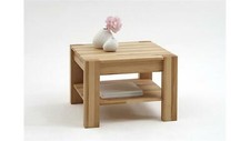 Couchtisch Beistelltisch - JAN - Sofatisch in Kernbuche massiv geölt 65x65 cm