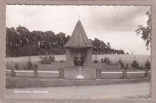 Ansichtskarte Gehlenberg/Emsland - Blick auf die Mariengrotte - schwarz/weiß