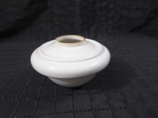 Bassin Keramik Petroleumlampe weiß / grau Öllampe Zubehör Ersatzteil Oillamp