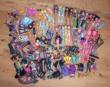 Großes Monster High Konvolut G1 – Puppen, Kleidung & Zubehör – Sammlung