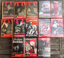 13 Bücher Kriminalromane: Percy Brook von Hermann Hillgendorff