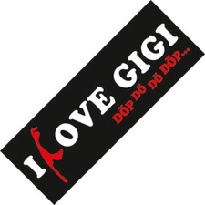 Aufkleber/Sticker - I love