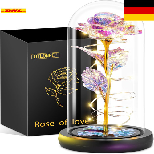 Galaxy rose glas ewige - im, |