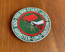 DDR Kampfgruppe Abzeichen Aufnäher Patch Arbeiterklasse Sammler Osten