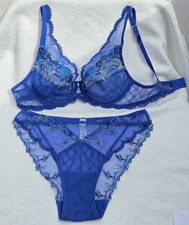 Lise Charmel Bügel BH 75 C Shorty Gr. 40 Sexy Blau De Cristal et D' Eau VK 254€