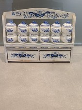 Kleines Vintage Gewürzregal