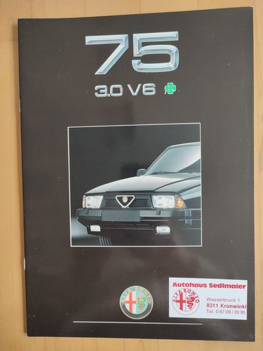 Alfa romeo v6 - romeo, prospekt