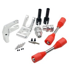 Hinter radnabenträger und Dog Bone Welle Kit für 1/5 HPI Baja 5B 5T 5SC RC Teile