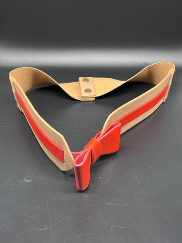 Gürtel damen beige - gürtel, rot