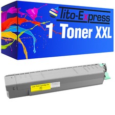 1x Toner XL Yellow PlatinumSerie für Oki C9650 C9650N