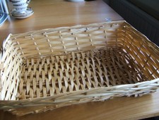 Korb Deko Geflecht  Weide Präsentkorb  ca. 40 x 25 cm natur