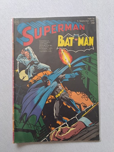 Superman und batman heft - superman,