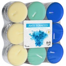 18 Teelichter Duft Anti Tabak