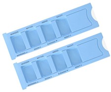 ☆ 2 x Tablettenbox Pillenbox