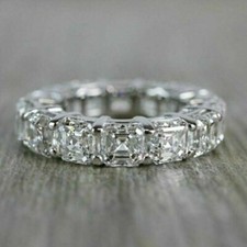 8Ct Asscher Künstlicher