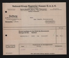 BERLIN, Rechnung 1937