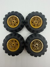 Lego Technic Räder x4 Pearl