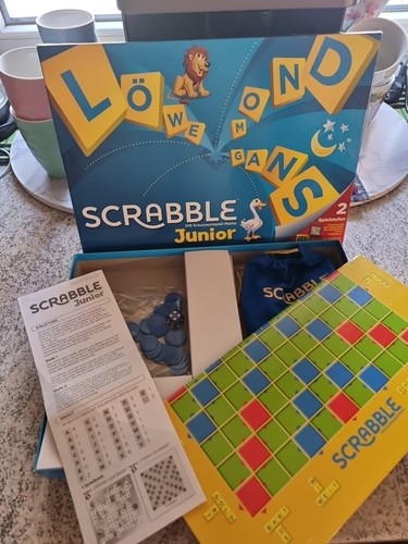 Scrabble junior mattel alter - junior., mattel.