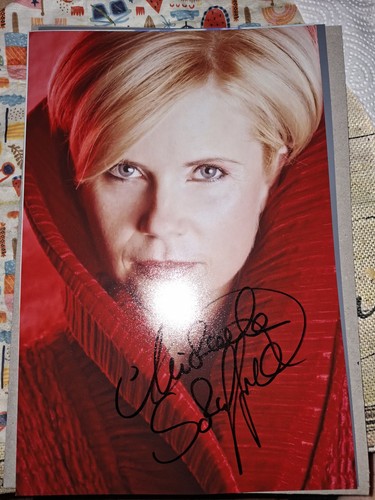 Autogramm foto michaela - foto,
