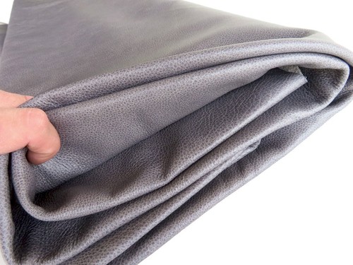 Polsterleder grau 4m - grau, |