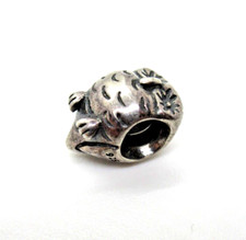 *TRAUM* PANDORA Charm ALE 925 Silber Eule Uhu Kauz Modernist Dänemark luxury