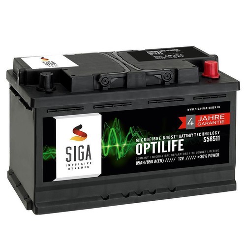 Siga optilife autobatterie 12v - siga,