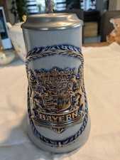 Steingut bierkrug salzglasur - bierkrug,