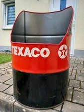 Ölfass 200 liter Sitzfass Sitztonne Texaco Motorsport Design