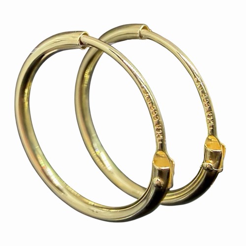 333 gold creolen ohrringe neu - creolen,
