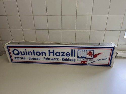 Alte leuchtreklame quinton - leuchtreklame,