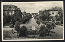 Ortrand, Banhofstrasse mit
